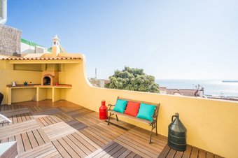 Panoramic Tagus River Terrace Apartment In Alfama